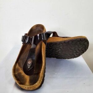 🌺Birkenstock Gizeh Sandals Galaxy Black Sparkle 36